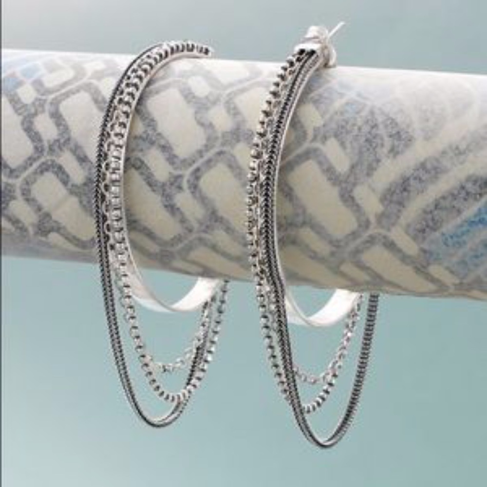 Silpada "Just Dropping" Earrings New never worn